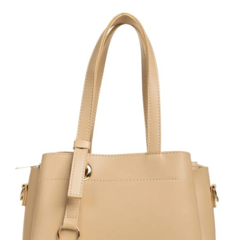 Chic Beige Shoulder Bag for Women
